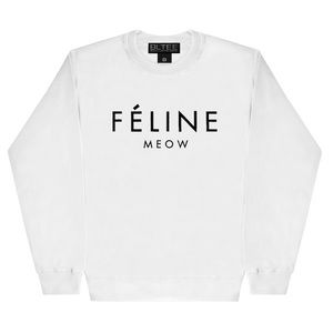 Brian Lichtenberg FELINE SWEATSHIRT CREWNECK